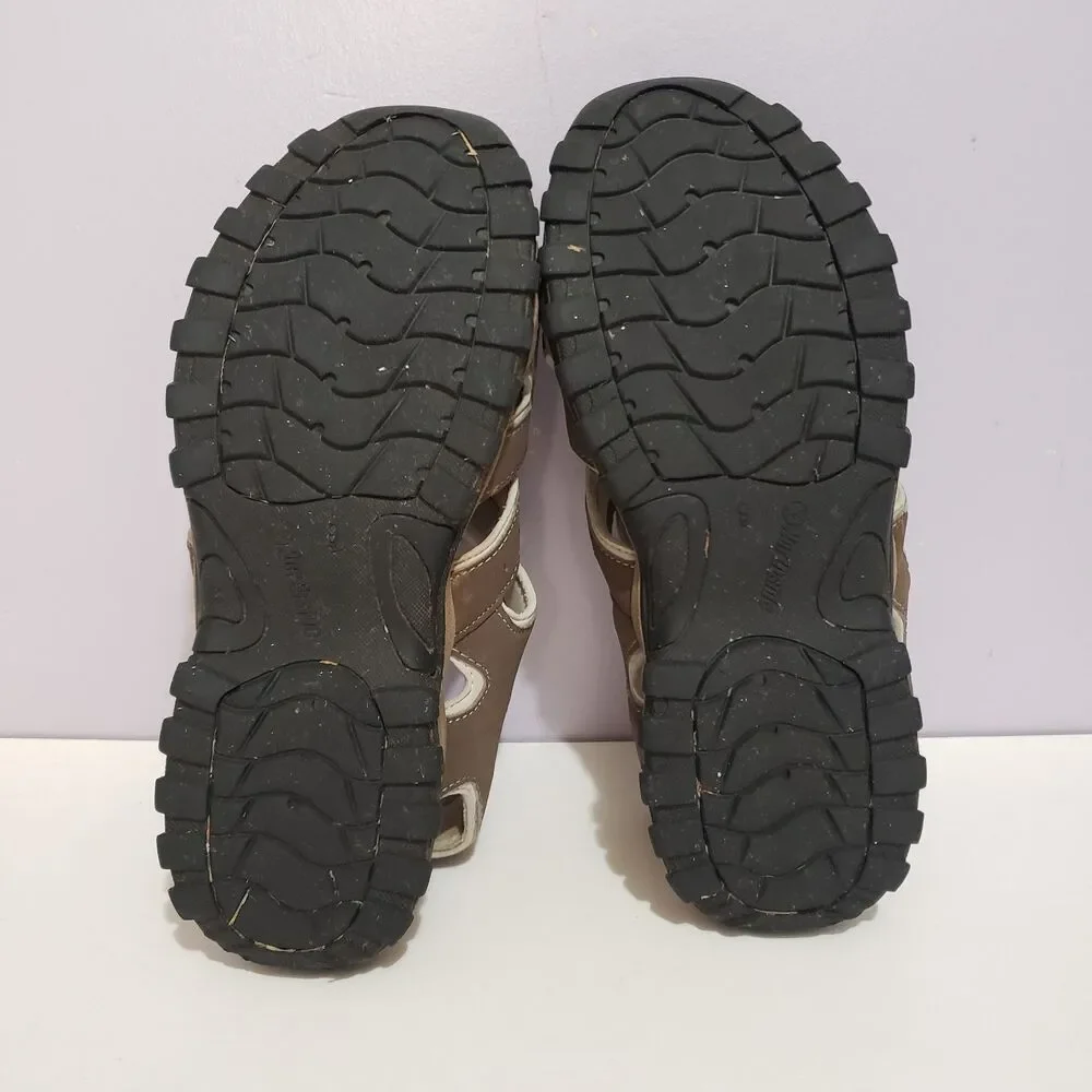 Northside Brown Pink Women's Walking Hiking Shoes Sz 9